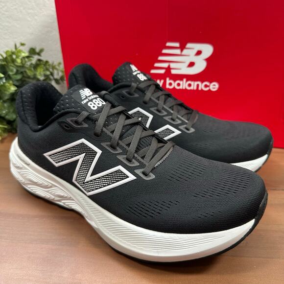 New Balance Men\'s‎ Fresh Foam X 880v15 Black Running Shoes Size 11.5 main image 9